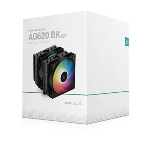 DEEPCOOL AG620-BK-ARGB-V2 Hava Soğutmalı AM5-1851p Dual İşlemci Fanı